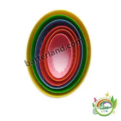 کاتر برش بیضی 6 عددی