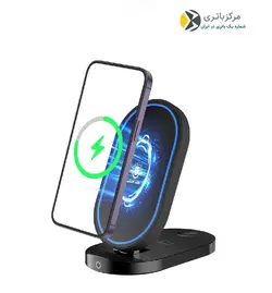 شارژر وایرلس گرین مدل براکت 3in1 با خروجی 15 وات