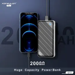 پاوربانک کانفلون 20000 مدل Q13 با قابلیت فست شارژر