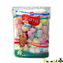 پنبه توپی رنگی رایا