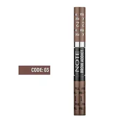 ژل حالت دهنده و پر کننده ابرو ادیکت 03 نوت