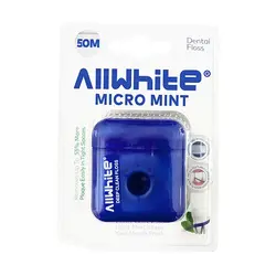 نخ دندان نعنا قرقره ای 50 متری آل وایت