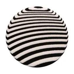 پد بزرگ دایره ای سفید مشکی گلدن فیشر