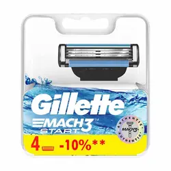 تيغ يدک مچ تری استارت ژيلت 4 عددی