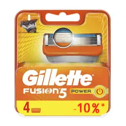 یدک تیغ اصلاح 4 عددی Fusion5 Power ژیلت