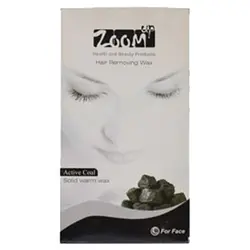 موم اپیلاسیون تخت جامد گرم زغال زوم آپ 500 گرمی