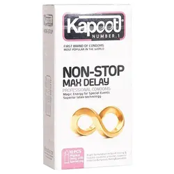 کاندوم فویل مربع نان استاپ 10 عددی کاپوت