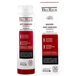 شامپو تقویت کننده و ضدریزش مو bioforte بایوریچ 250 میل