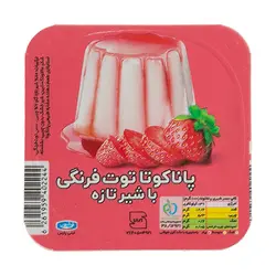 خرید دسر پاناکوتا توت فرنگی دنت - 100 گرمی - فروشگاه اینترنتی بازارچه