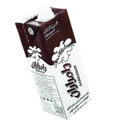 خرید شیر کاکائو 1 لیتری دامداران - نیم چرب