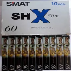 خرید نوار کاست خام - 60 smat shx slim