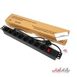 پاور ماژول 8 پورت 1 یونیت پایه فلزی