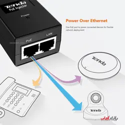 آداپتور POE شبکه 15W تندا مدل PoE15F