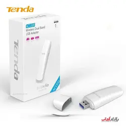 کارت شبکه USB وایرلس AC1300 Dual-Band تندا مدل Tenda U12