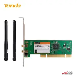 کارت شبکه وایرلس N300 PCI تندا مدل Tenda W322P+ Plus