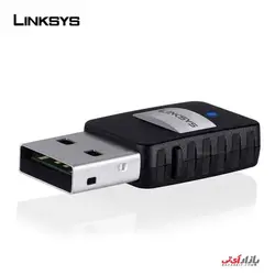 کارت شبکه USB mini وایرلس 430Mbps Dual Band AC580 لینکسیس مدل AE6000