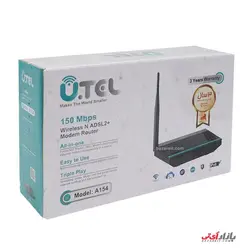 مودم روتر ADSL وایرلس N150 یوتل مدل Utel A154