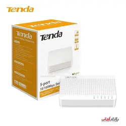 سوئیچ شبکه 5 پورت 10/100 تندا مدل Tenda S105