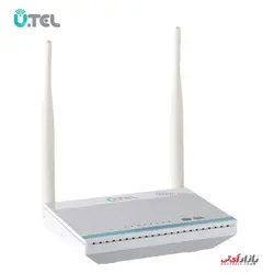 مودم روتر ADSL وایرلس N300 یوتل مدل Utel A304U