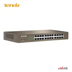 سوئیچ شبکه 24 پورت 10/100 تندا مدل Tenda TEF1024D