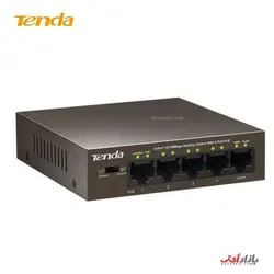 سوئیچ 5 پورت 10/100 POE تندا مدل Tenda TEF1105P
