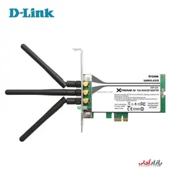 کارت شبکه PCIE وایرلس N300 دی لینک مدل DWA‑556