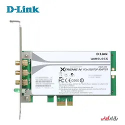 کارت شبکه PCIE وایرلس N300 دی لینک مدل DWA‑556