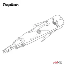 آچار پانچ شبکه رپیتون مدل Rapiton RP-PDT1