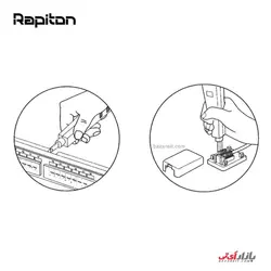 آچار پانچ شبکه رپیتون مدل Rapiton RP-PDT1