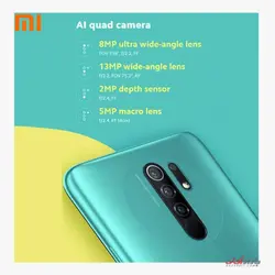 گوشی موبایل شیائومی مدل Redmi 9 M2004J19C دو سیم‌ کارت ظرفیت 128 گیگابایت و رم 4 گیگابایت