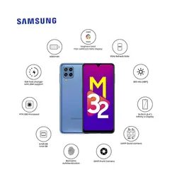 گوشی موبایل سامسونگ مدل Galaxy M32 SM-M325F/DS دو سیم‌ کارت ظرفیت 64 گیگابایت و رم 4 گیگابایت