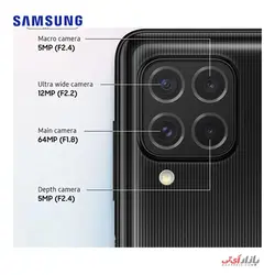 گوشی موبایل سامسونگ مدل M62 SM-M625F/DS دو سیم‌کارت ظرفیت 256 گیگابایت و رم 8 گیگابایت