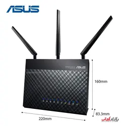 روتر وایرلس AC1750 ایسوس مدل ASUS RT-AC66U