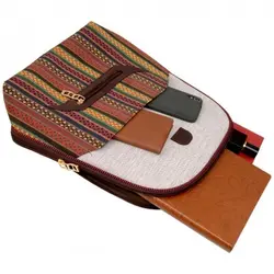 کوله پشتی دخترانه طرح جاجیم JA-3