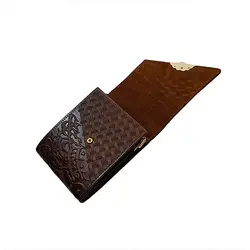 کیف دوشی زنانه چرم نگار طرح شعر و صدف مدل ۲۰۷۰۷۵