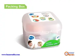 جغجغه حیوانات هولاتویز مدل E318B ست 5 عددی