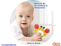 جغجغه حیوانات هولاتویز مدل E318B ست 5 عددی