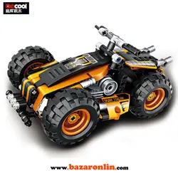 لگو موتورسیکلت 4 چرخ عقب کش 3801 Decool