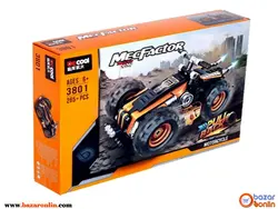 لگو موتورسیکلت 4 چرخ عقب کش 3801 Decool