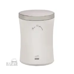 سطل برنج بدون پیمانه کمر باریک سفید استیل بهازکالا