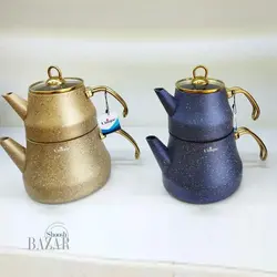 کتری و قوری آلومینیوم گرانیتی یونیک کد 7500