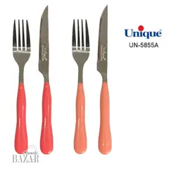 کارد و چنگال دسته دایموند یونیک کد 5855A