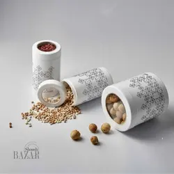 سرویس آشپزخانه 10 پارچه طرح روبیک سفید بهاز کالا