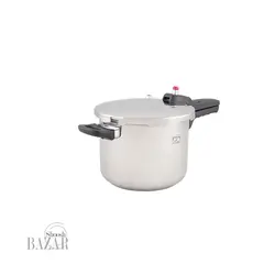 زودپز دوقلو پارس استیل 4.5 لیتر و 6 لیتر با درب پیرکس