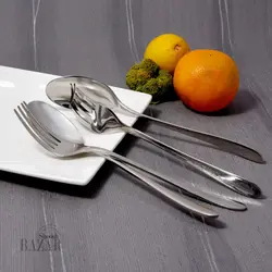 ست قاشق و چنگال 6 نفره ام جی اس مدل DF 001