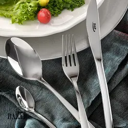 سرویس قاشق و چنگال 158 پارچه ناب استیل مدل فلورانس