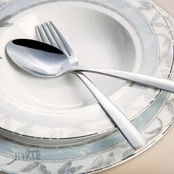 سرویس قاشق و چنگال 158 پارچه ناب استیل مدل فلورانس