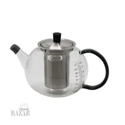 قوری پیرکس دسته دودی بی وی کی (سه سایز)