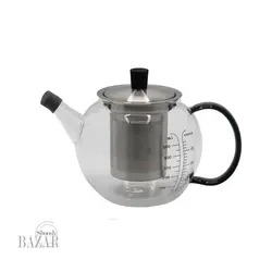 قوری پیرکس دسته دودی بی وی کی (سه سایز)