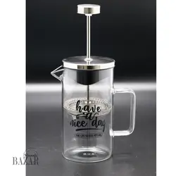 فرنچ پرس شفاف بی وی کی (سه سایز)